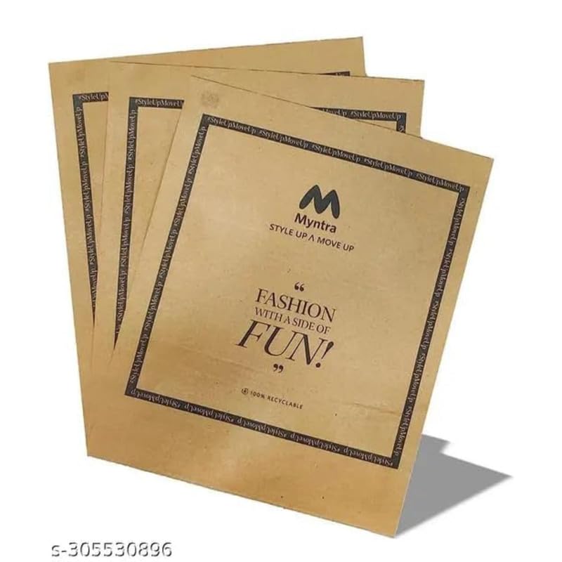 RAGI Packing Supply Myntra Paper Courier Bags Recycle Environment Eco-Friendly Biodegradable Postage Courier Envelope Pouch - 8107250679947 - All Products - Courier Bags, Packaging Materials, Shipping Envelopes, Tamper Proof
