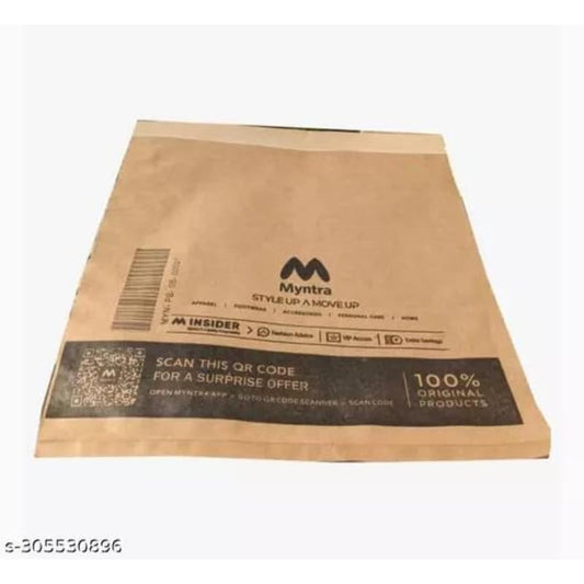 RAGI Packing Supply Myntra Paper Courier Bags Recycle Environment Eco-Friendly Biodegradable Postage Courier Envelope Pouch - 8107250679947 - All Products - Courier Bags, Packaging Materials, Shipping Envelopes, Tamper Proof