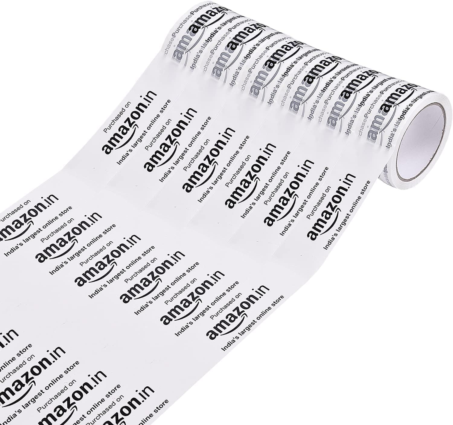 Ragi Packing Supply Amazon Printed Milky white Tape (2 inch, 65mtr), Strong Tape - 8107250811019 - All Products - 2 inch, Adhesive Tape, Branded Tape, Packaging Tape, Shipping Supplies