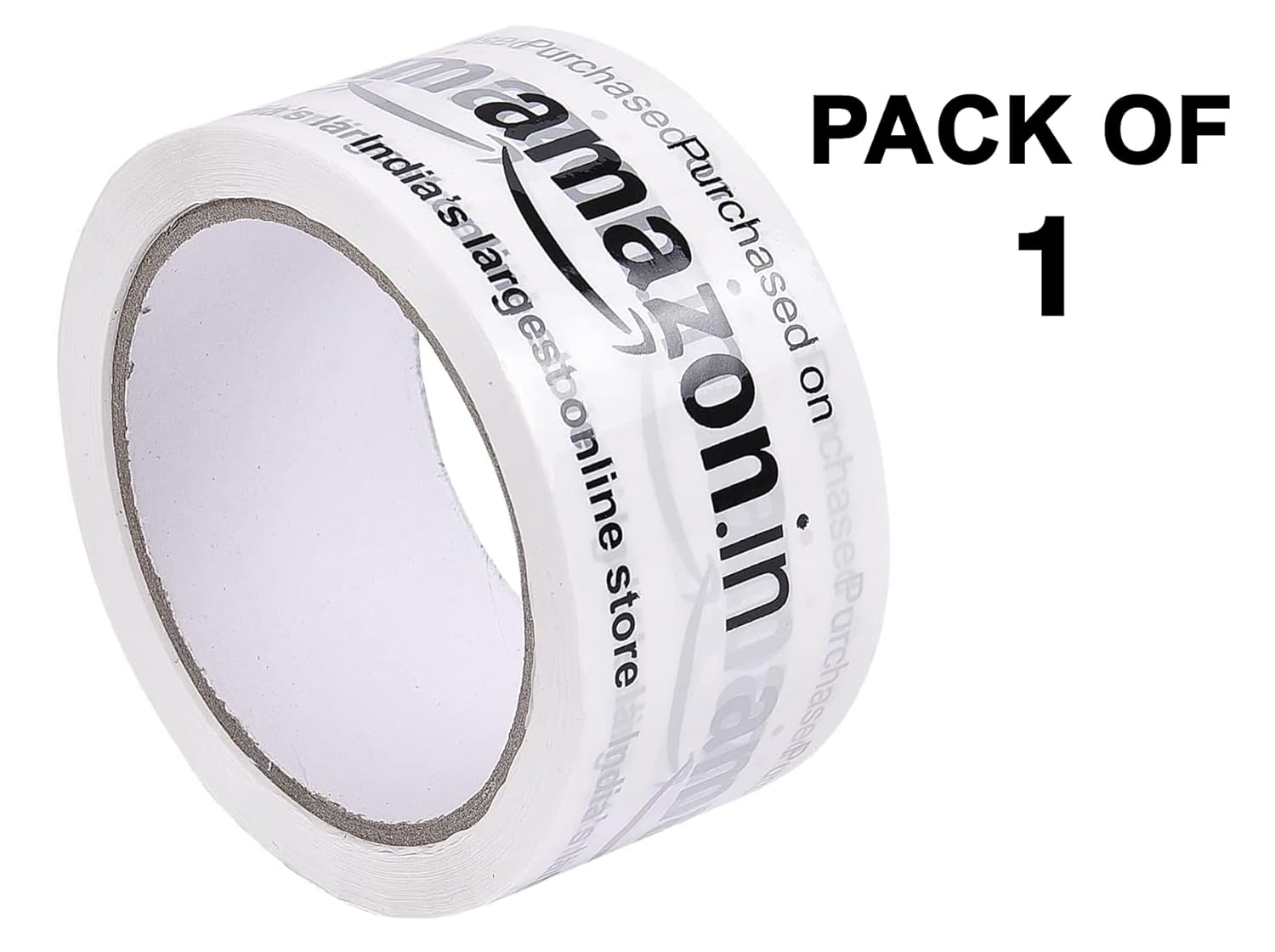 Ragi Packing Supply Amazon Printed Milky white Tape (2 inch, 65mtr), Strong Tape - 8107250811019 - All Products - 2 inch, Adhesive Tape, Branded Tape, Packaging Tape, Shipping Supplies