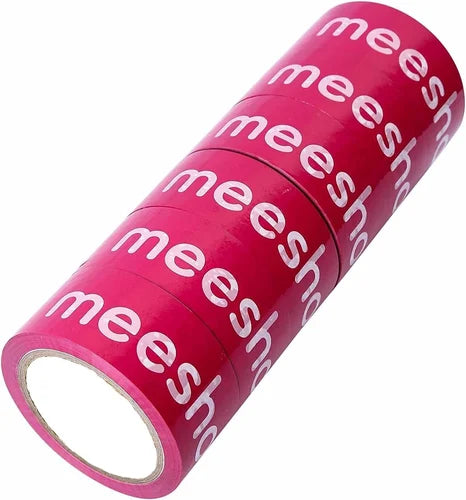 Ragi Packing Supply Meesho Printed Tape (2 inch, 65mtr), Strong Tape - 8107251040395 - All Products - 2 inch, Adhesive Tape, Branded Tape, Packaging Tape, Shipping Supplies