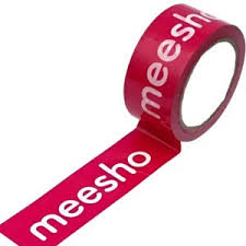 Ragi Packing Supply Meesho Printed Tape (2 inch, 65mtr), Strong Tape - 8107251040395 - All Products - 2 inch, Adhesive Tape, Branded Tape, Packaging Tape, Shipping Supplies