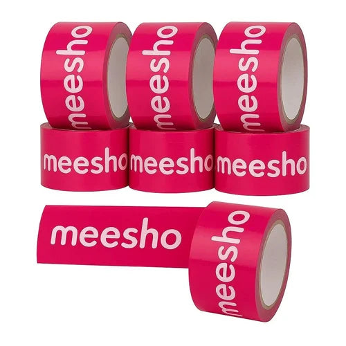 Ragi Packing Supply Meesho Printed Tape (2 inch, 65mtr), Strong Tape - 8107251040395 - All Products - 2 inch, Adhesive Tape, Branded Tape, Packaging Tape, Shipping Supplies