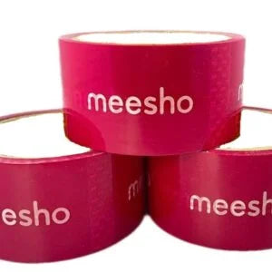 Ragi Packing Supply Meesho Printed Tape (2 inch, 65mtr), Strong Tape - 8107251040395 - All Products - 2 inch, Adhesive Tape, Branded Tape, Packaging Tape, Shipping Supplies