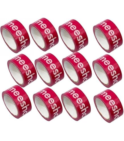Ragi Packing Supply Meesho Printed Tape (2 inch, 65mtr), Strong Tape - 8107251040395 - All Products - 2 inch, Adhesive Tape, Branded Tape, Packaging Tape, Shipping Supplies