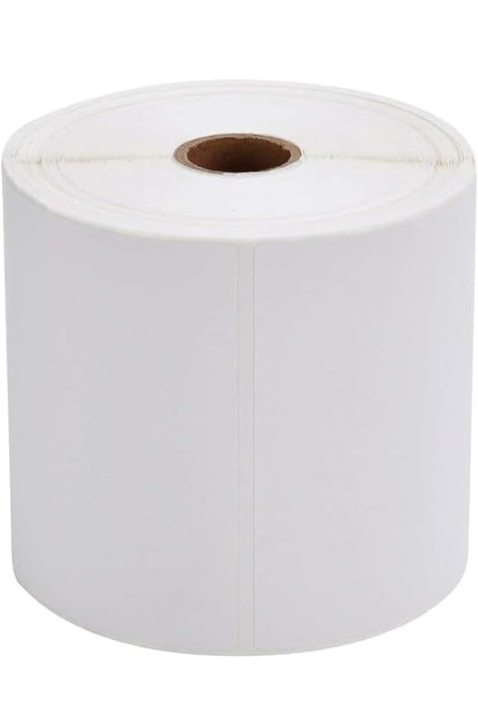 RAGI Packing Supply Thermal Roll 3 * 5 inches (75 * 125mm - 400 Label per roll) Barcode Labels Stickers - 8107250516107 - All Products - 3 * 5, Barcode Stickers, Shipping Labels, Thermal Labels, Warehouse Supplies